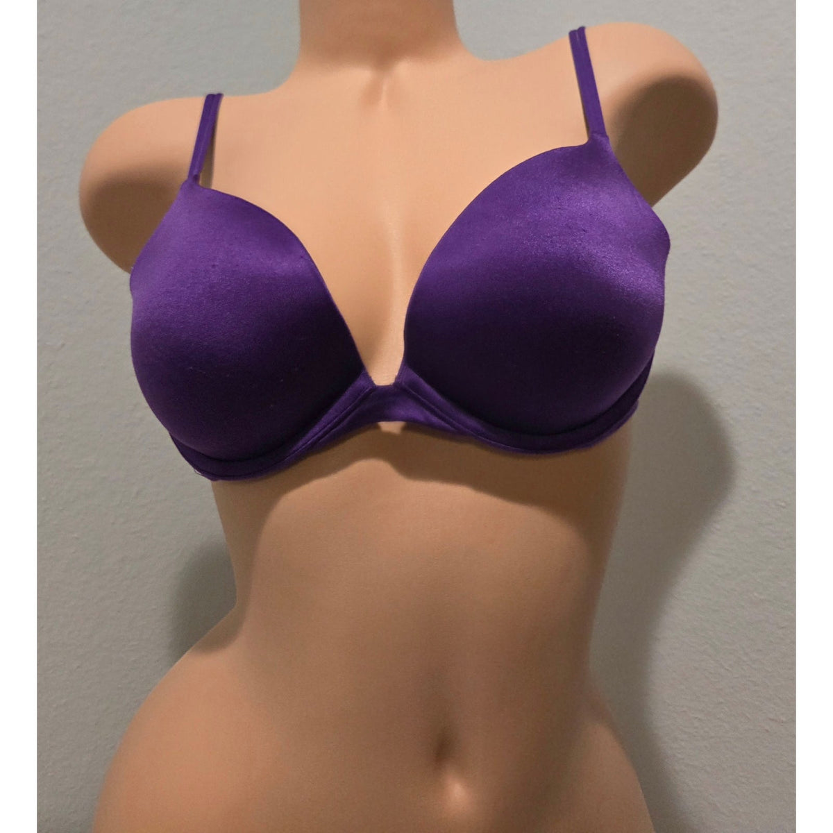 Victoria's Secret Very Sexy Y2K Push Up Bra 36B Purple Padded Underwire