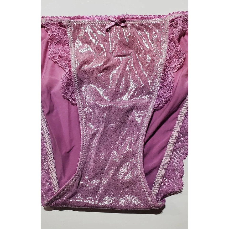 Victoria's Secret Dream Angels String Bikini Panty Ombre Sherbert Pink Purple XS