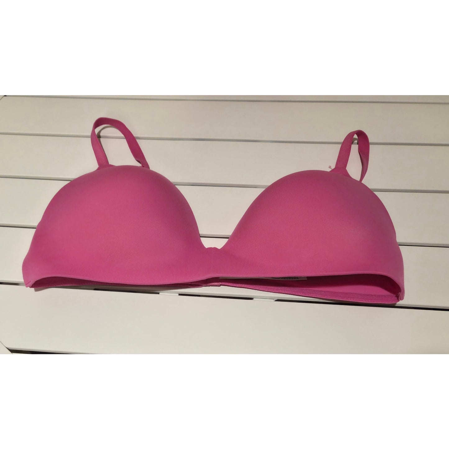 Victoria's Secret PINK Wear Everywhere Push Up Wireless Bra Convertible Pink 38C