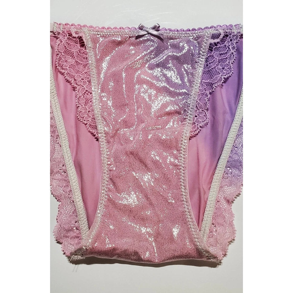 Victoria's Secret Dream Angels String Bikini Panty Ombre Cotton Candy Sidekick XS