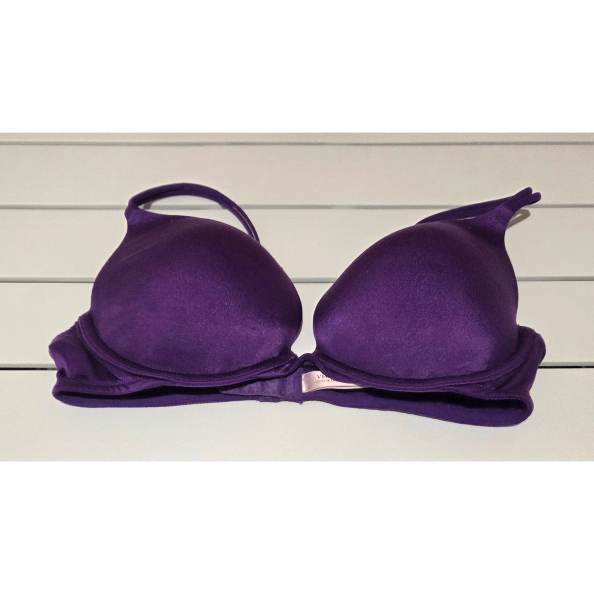 Victoria's Secret Very Sexy Y2K Push Up Bra 36B Purple Padded Underwire