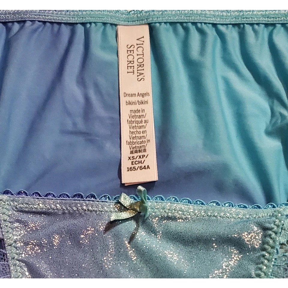 Victoria's Secret Dream Angels String Bikini Panty Ombre Hypnotize Side Kick XS