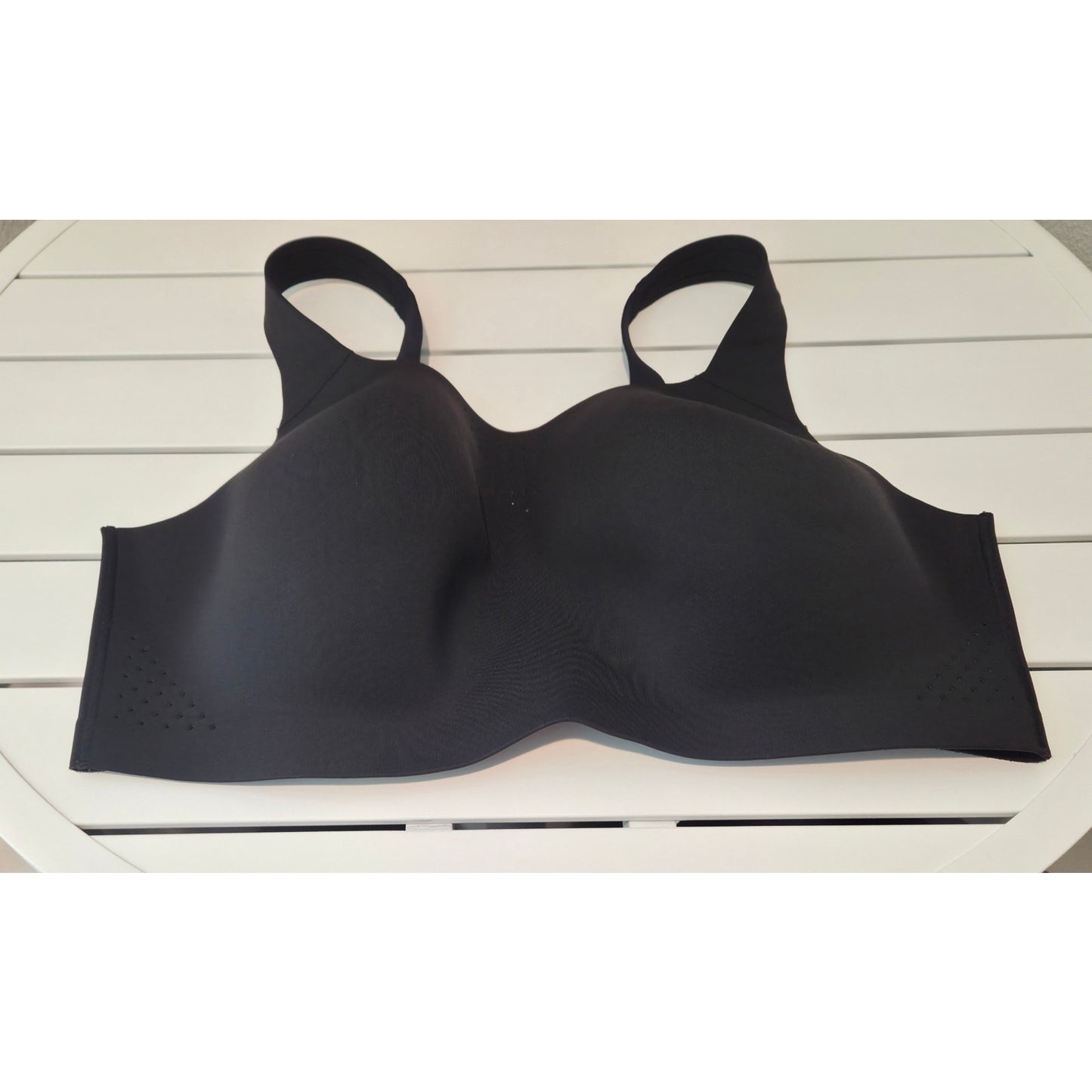 Victoria's Secret Sports Bra Perforated Mesh Black Size 40DD