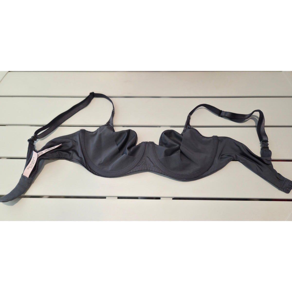 Victoria's Secret Dream Angels Unlined Push Up Bra Convertible Gray 32C