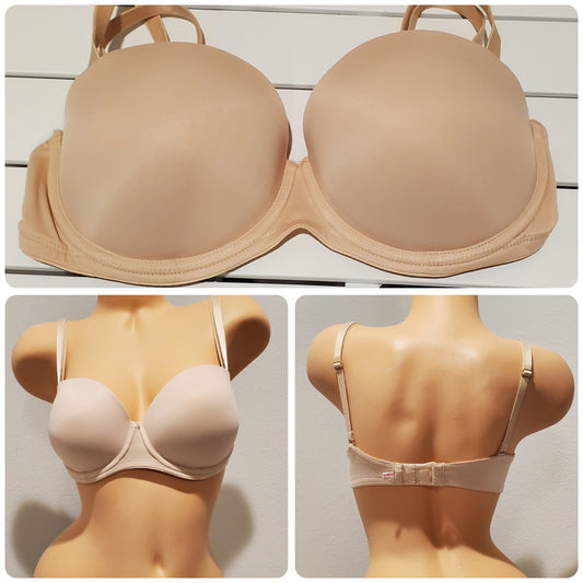 Victoria's Secret PINK Wear Everywhere Vintage Bra Multiway Beige 34D Star Vintage And More LLC