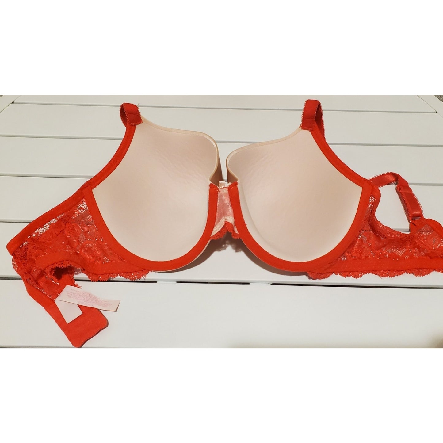 Victoria's Secret Dream Angels Vintage Shine Lace Perfect Coverage Bra Pink 34DD