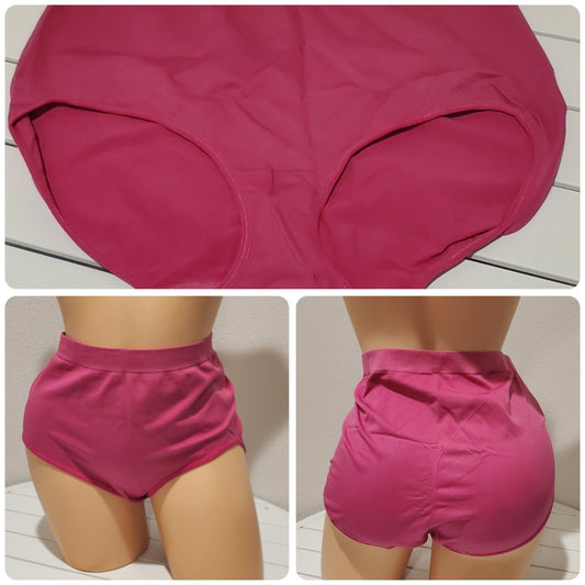 Vanity Fair 13264 Smoothing Nylon Support Brief Panty Shocking Pink 10/3XL Star Vintage And More LLC