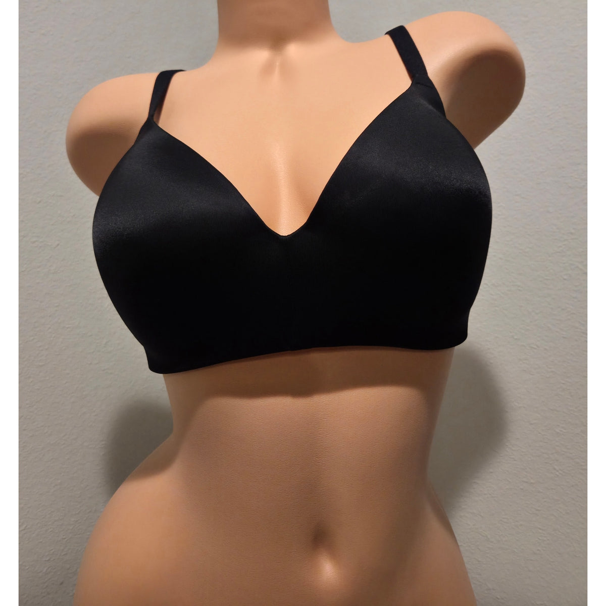 Victoria's Secret PINK Wear Everywhere Wireless Bra Convertible Straps Black 38D