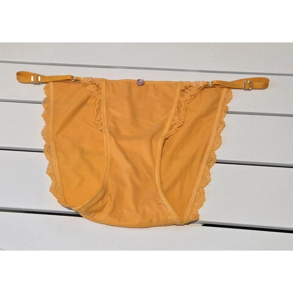 Victoria's Secret Dream Angels Smooth String Bikini Panty Straps Solar Orange 5 - Star Vintage & More