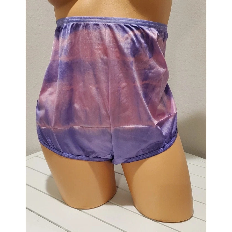 Vanity Fair Lace Nouveau Nylon Full Cut Panty Lace Cake Pop Rainbow Shift 10/3XL