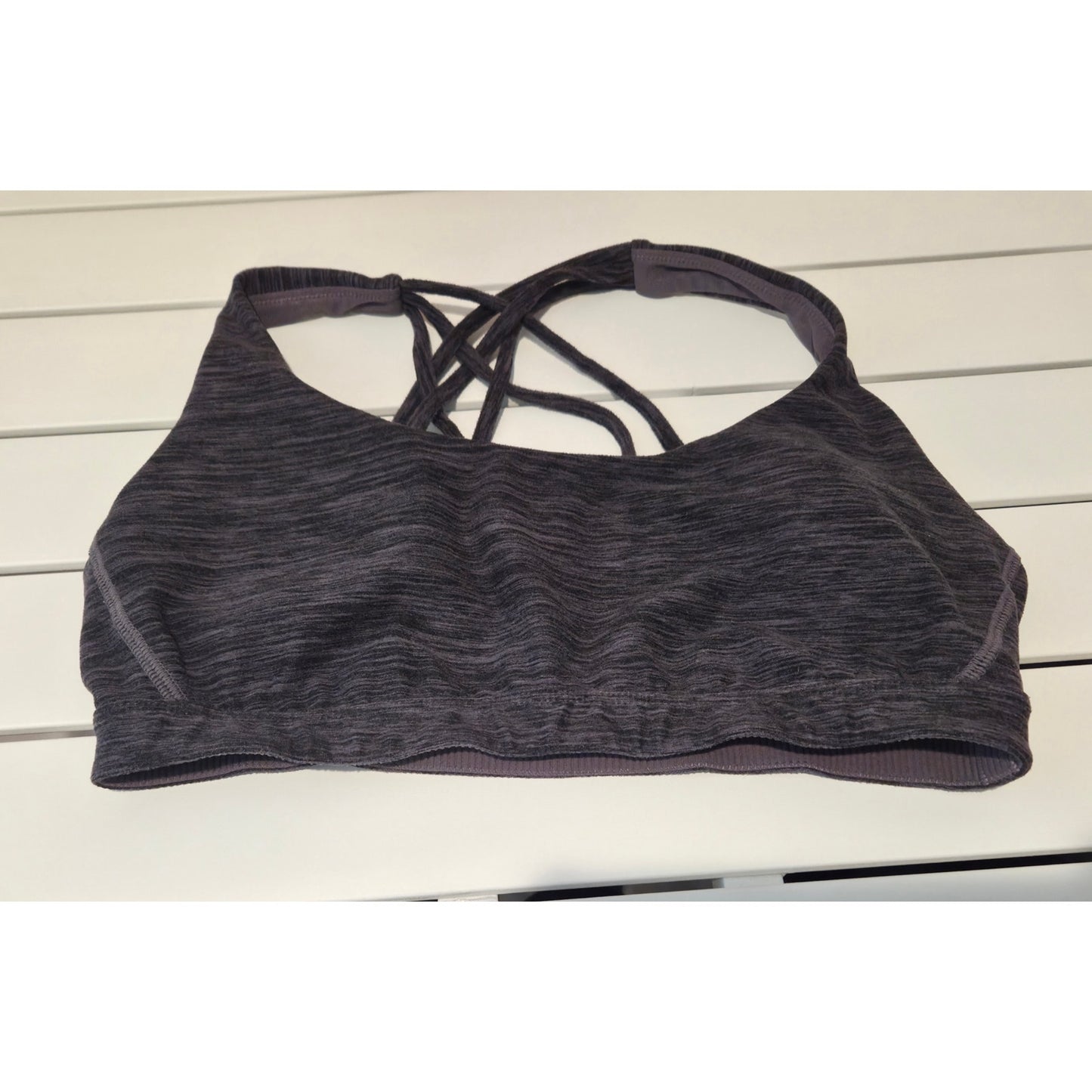 Victoria's Secret Lounge Vintage Bralette Bra Lined Wireless Purple Sz M