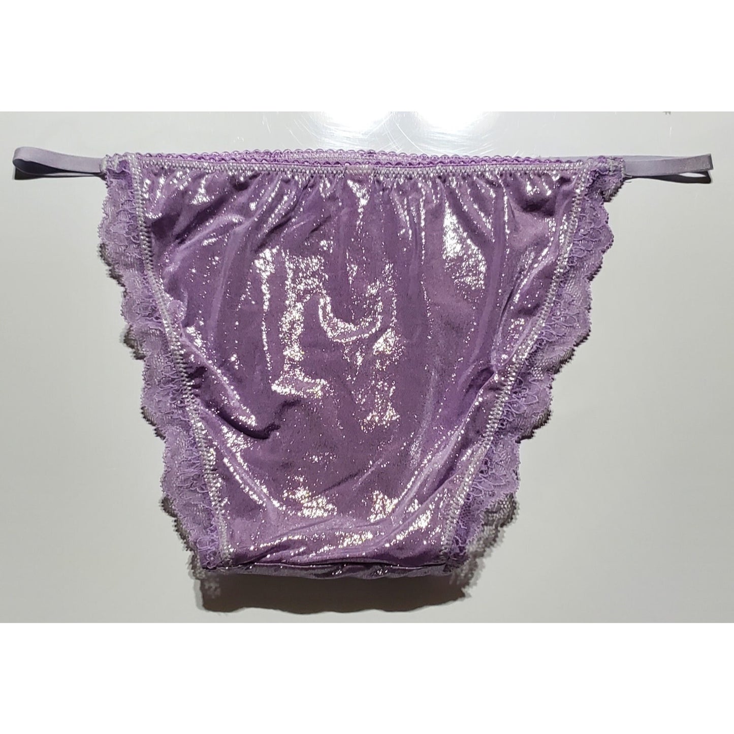 Victoria's Secret Dream Angels Bra & String Bikini Set 36DD 6/M PURPLE Glacier
