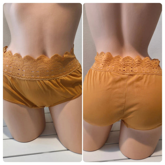 Olga Secret Hug Full Coverage Brief Panty Nylon Silky Bronze Boss Star Vintage And More LLC