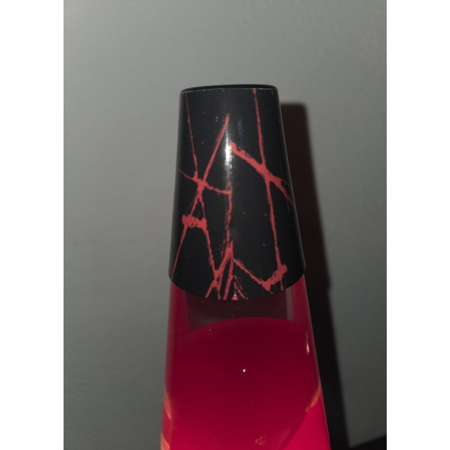 New Lava Lamp Chucky Child's Play 17" Lava 32 Oz Red Wax Clear Liquid Horror