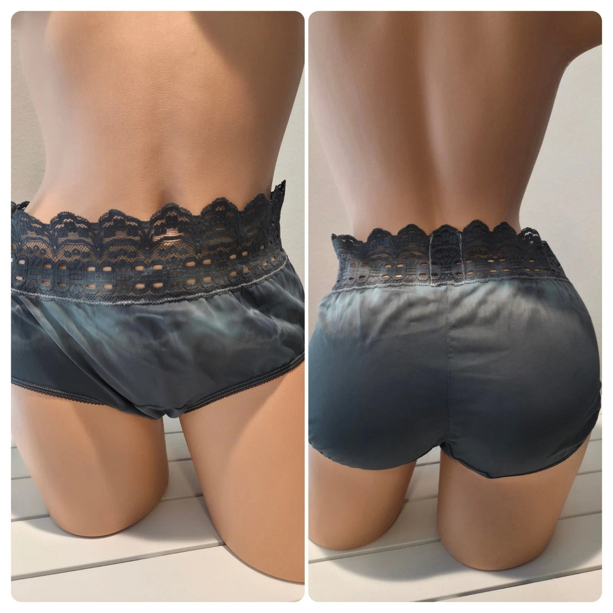 Olga Secret Hug Full Coverage Brief Panty Nylon Silky Ocean Spectrum Rainbow 7/L