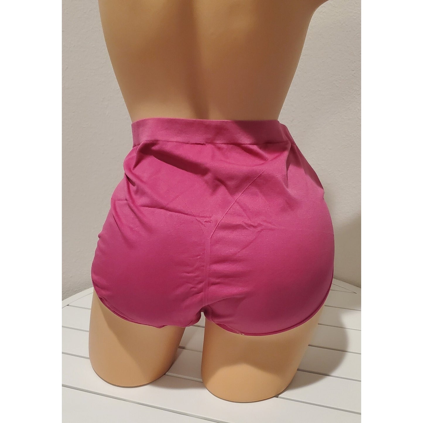 Vanity Fair 13264 Smoothing Nylon Support Brief Panty Shocking Pink 10/3XL