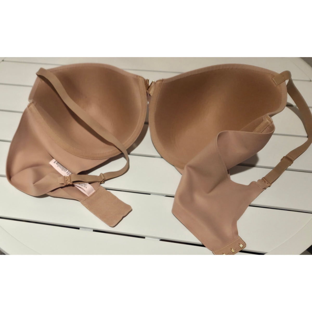 Victoria's Secret Perfect Coverage Bra Full Coverage Nude Beige 42C
