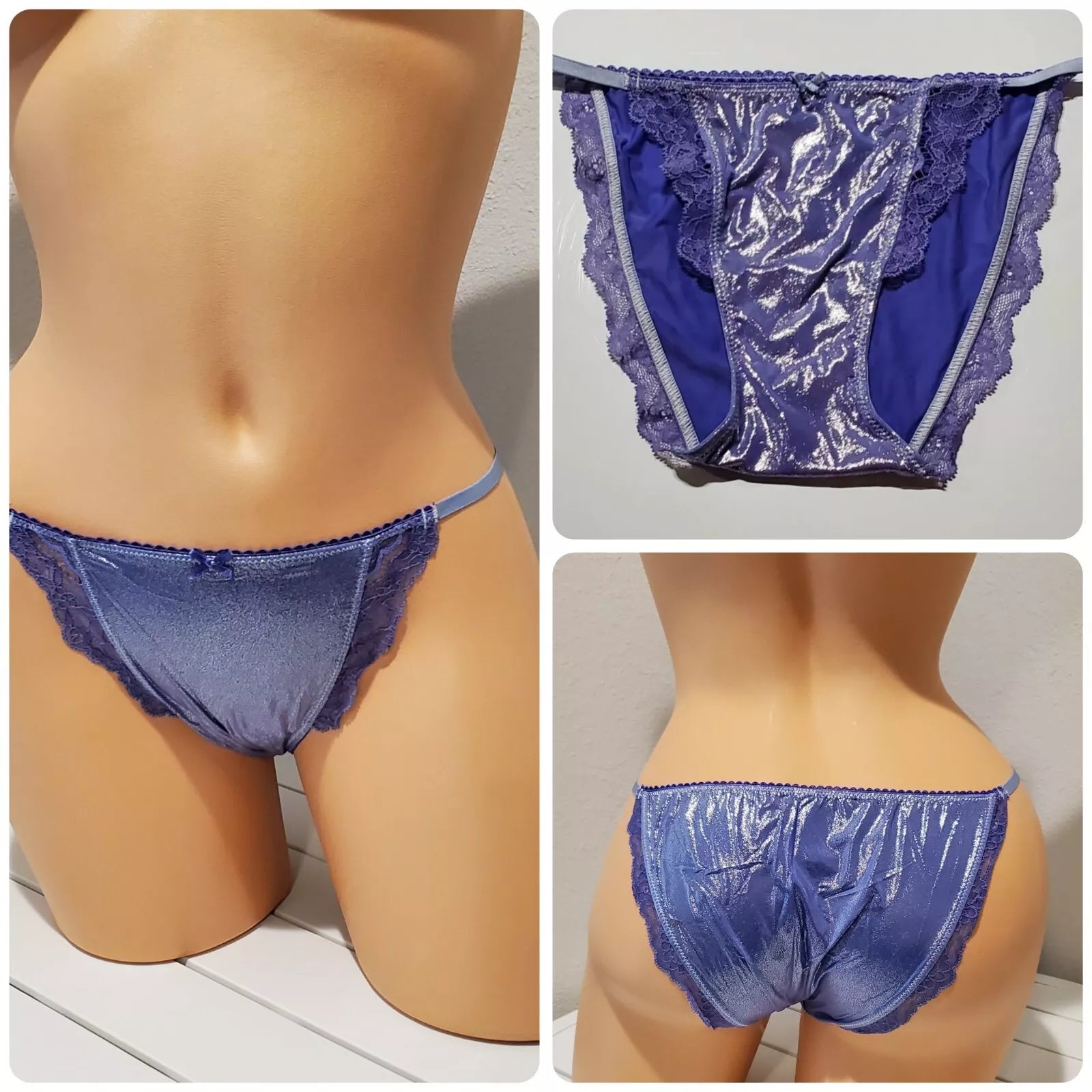 Victorias Secret Dream Angels Bikini Panty Purple Jasmine - Star Vintage & More