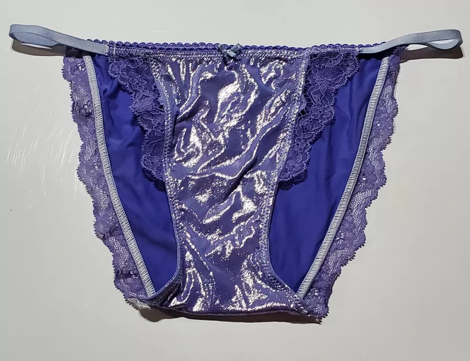Victorias Secret Dream Angels Bikini Panty Purple Jasmine - Star Vintage & More
